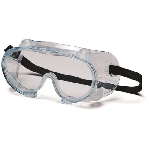 Impact Pro Guard Anti Fog Chemical Safety Goggle Indirect Vent Clear with Black Strap